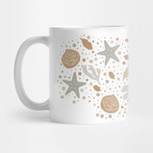 Henri Matisse-Style Ocean-Inspired iPhone Case with Coral and Sea Life Design in Neutral Hues Mug